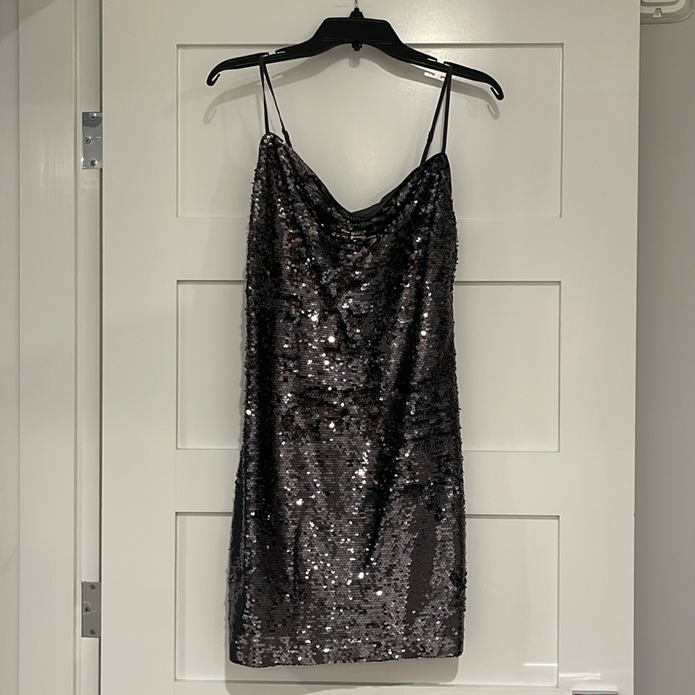 Sequin mini dress